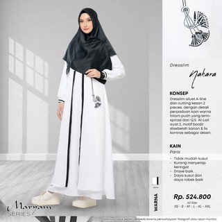 Rabbani - Gamis Dresslim Muslim Wanita Nahara
