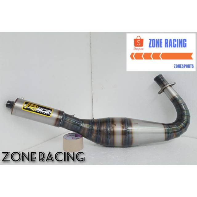 Knalpot Rx King Rx Spesial RCB plat karat