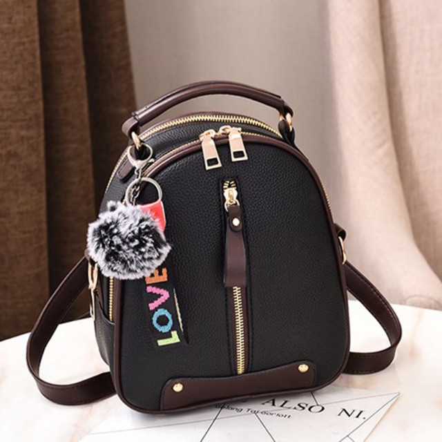 [LOKAL] Fashion Fair - TAS MILEA -Tas Ransel Backpack [Bisa Ransel Bisa Selempang] MORYMONY