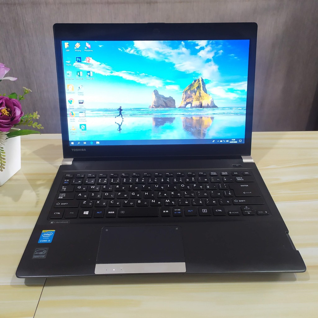 LAPTOP TOSHIBA PORTEGE R734;CORE I5 GEN4; 4GB RAM, 500GB HDD; 13.3"