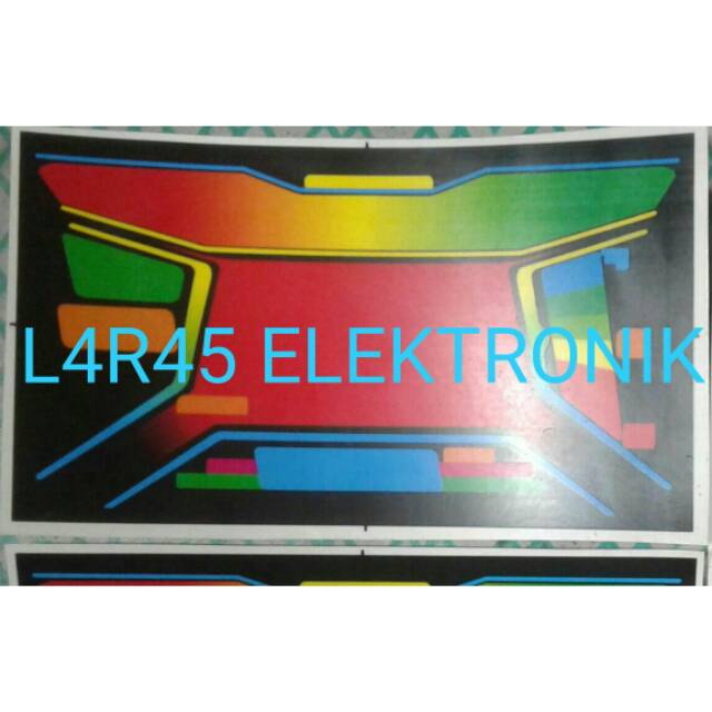 Stiker Speedometer AEROX 155