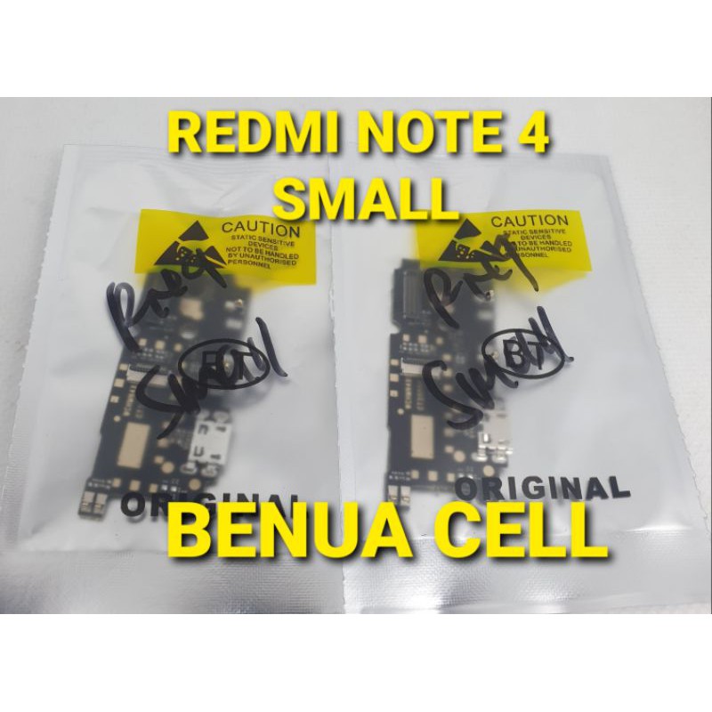 FLEXIBEL CHASAN - UI BOARD MIC XIAOMI REDMI NOTE 4 SMALL