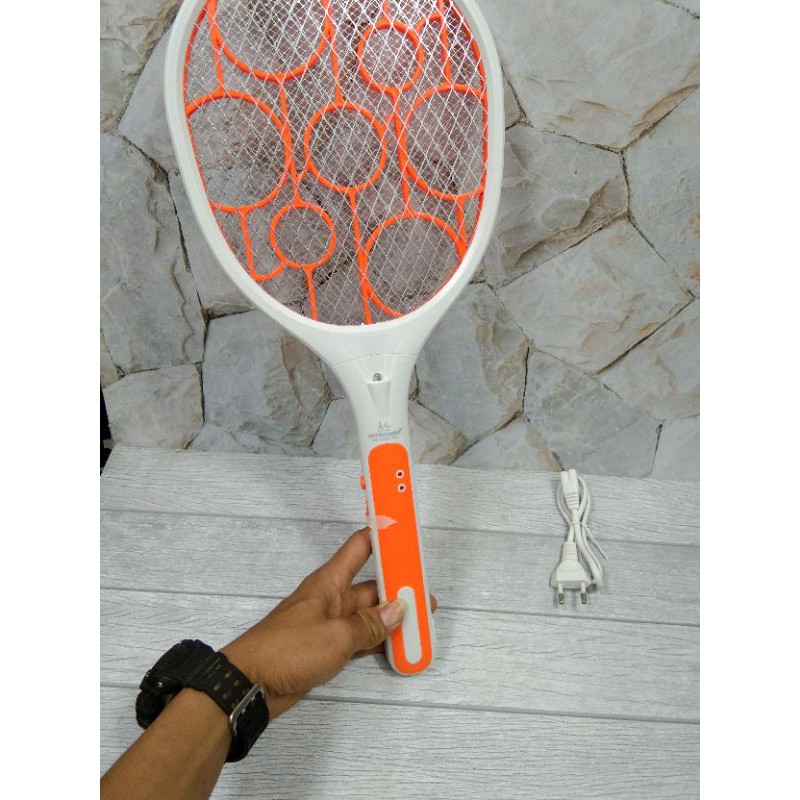 Raket nyamuk mitsuyama led ms-4005B/pembasmi nyamuk/raket nyamuk murah