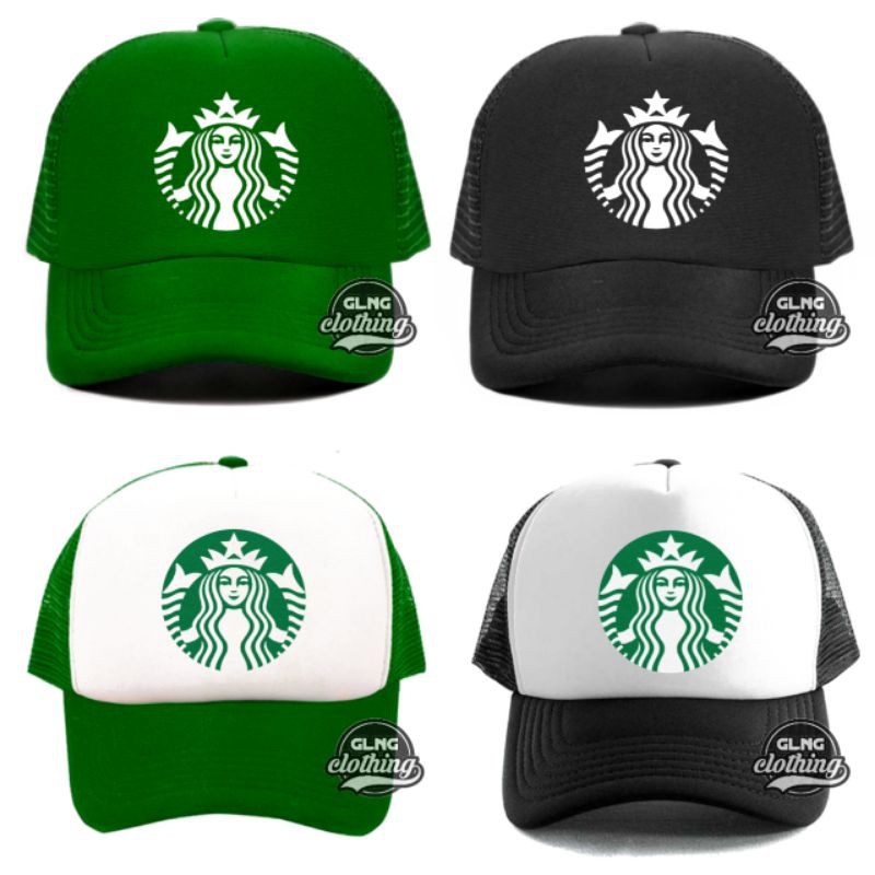 Topi Starbucks - Topi Trucker Starbucks