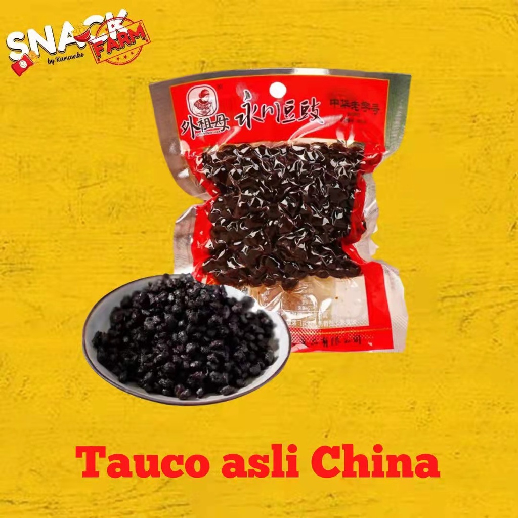 

tausi hitam khas China / 外祖母豆豉 100 gram