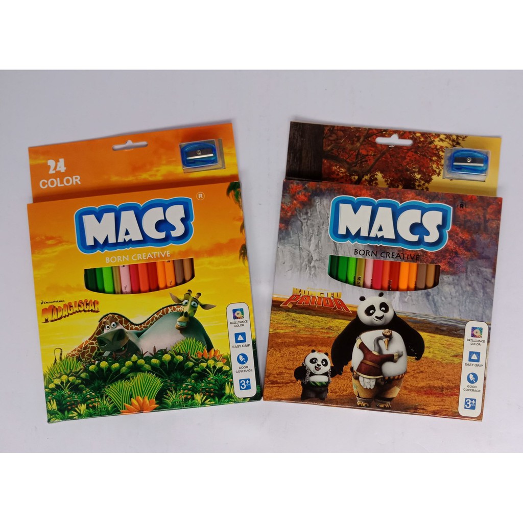 

Pensil Warna Macs 24 Warna