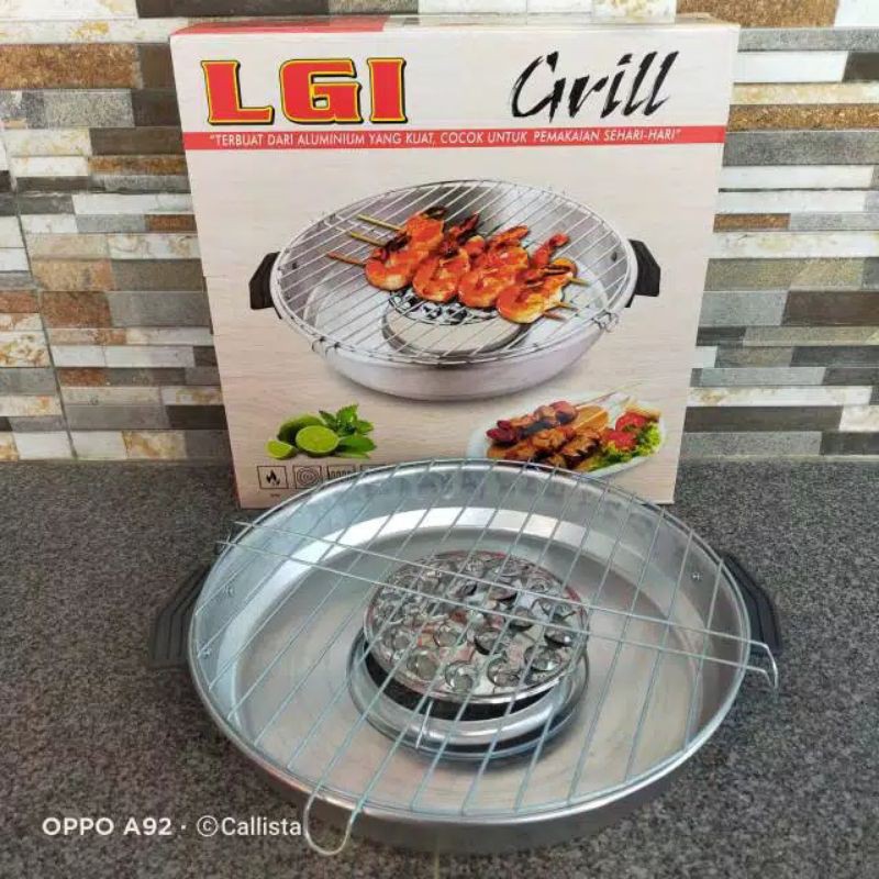 Happycall/LGI grill alat pemanggang serbaguna panggangan ayam