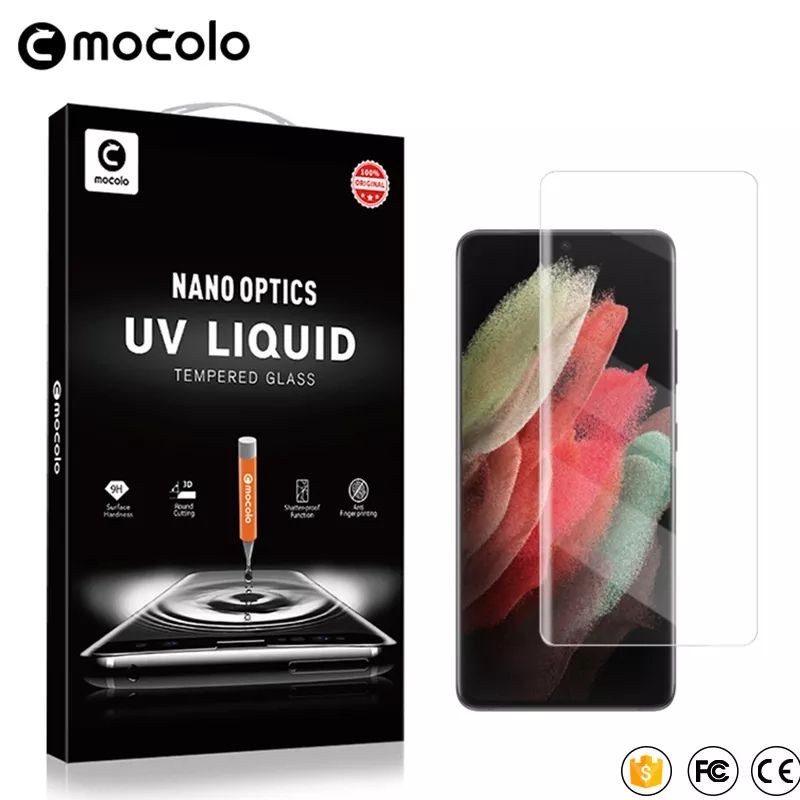 Mocolo Screen Protector UV Glass Samsung Galaxy S22 Ultra / NOTE 20 ULTRA / S21 ULTRA Clear Gloss