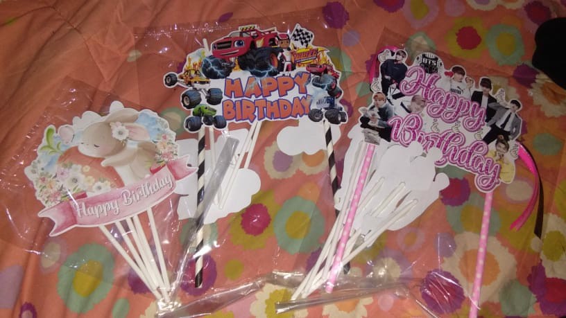 Blaze Topper Cake Birthday / Hiasan Kue Ulang Tahun