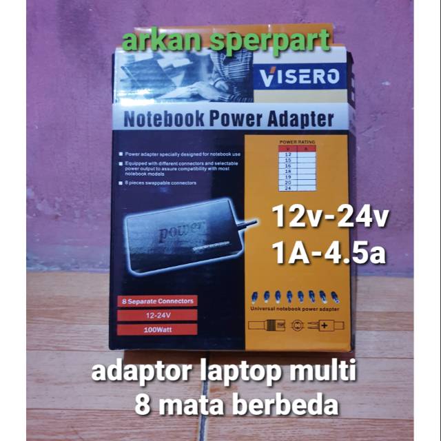 Adaptor Laptop multi/Adaptor Universal