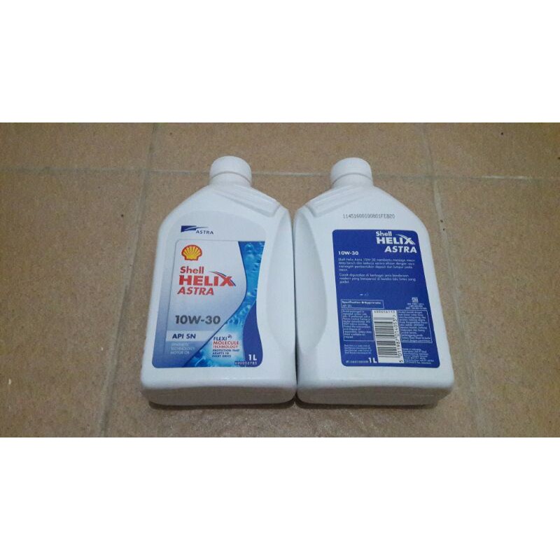 Oli Mesin SHELL HELIX (10 W - 30) 1 Liter