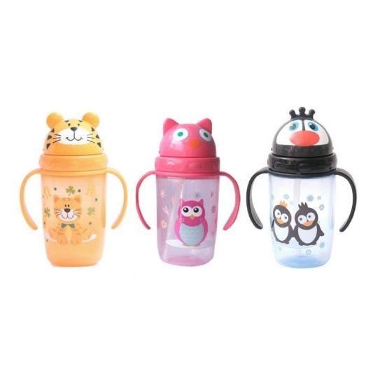 DODO Animal Character Cup | Botol Minum Anak Bayi | Botol Sedotan Anak Bayi