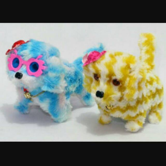 Mainan anak anjing lucu/Mainan anjing blaster/Mainan anak anjing jalan