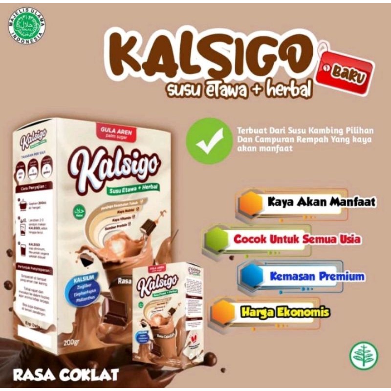 

Kalsigo(susu kambing etawa plus aren)