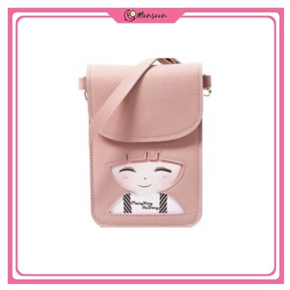 Monsoon - POCKET DORA BAYAR DI TEMPAT COD DOMPET HP SELEMPANG WANITA MORYMONY