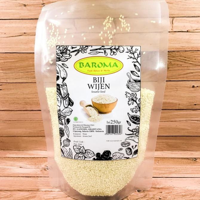 

bumbu Wijen / Sesame Seed 250gr - Baroma Bumbu rempah