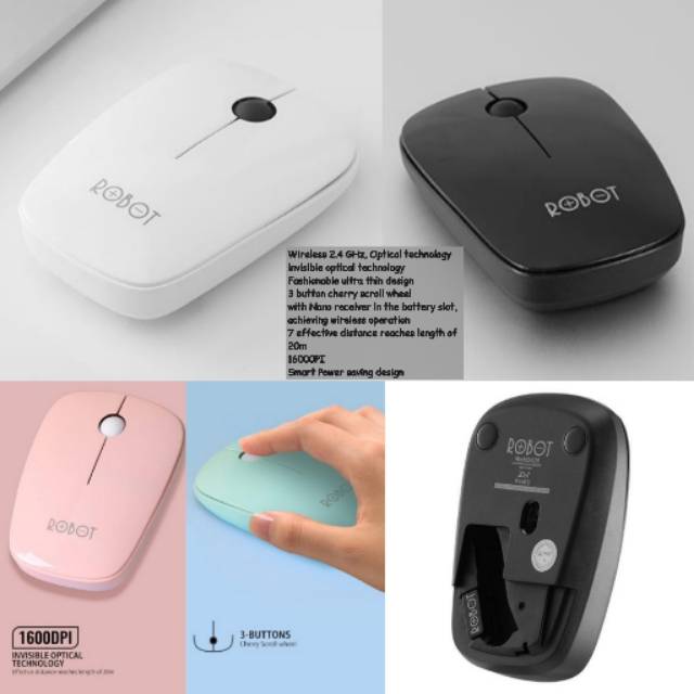 Mouse Wireless ROBOT