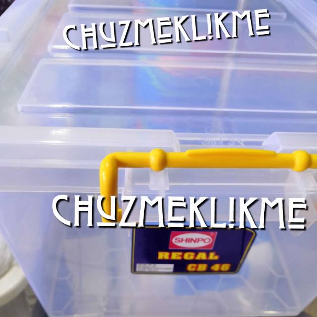 Container box Shinpo Regal CB-46/Box Shinpo CB-46 Regal/Kotak transparan shinpo Regal
