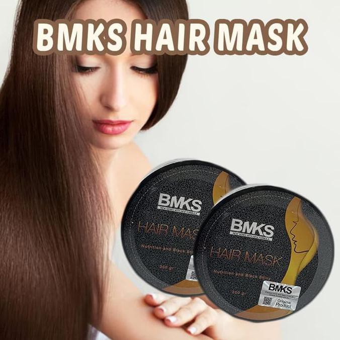 Bmks Hair Mask Creambath rambut atasi rambut rusak rambut kering hair mask treatment rambut hitam sehat Bpom Original