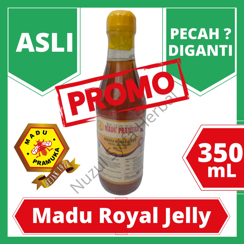 

MADU PRAMUKA ASLI Madu Royal Jelly Madu Pramuka Royal Jelly 350 ml