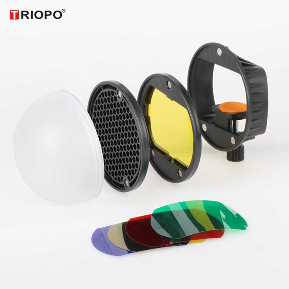 

TB - TRIOPO Speedlite Flash Light Modifier DIffuser Reflector - TR08