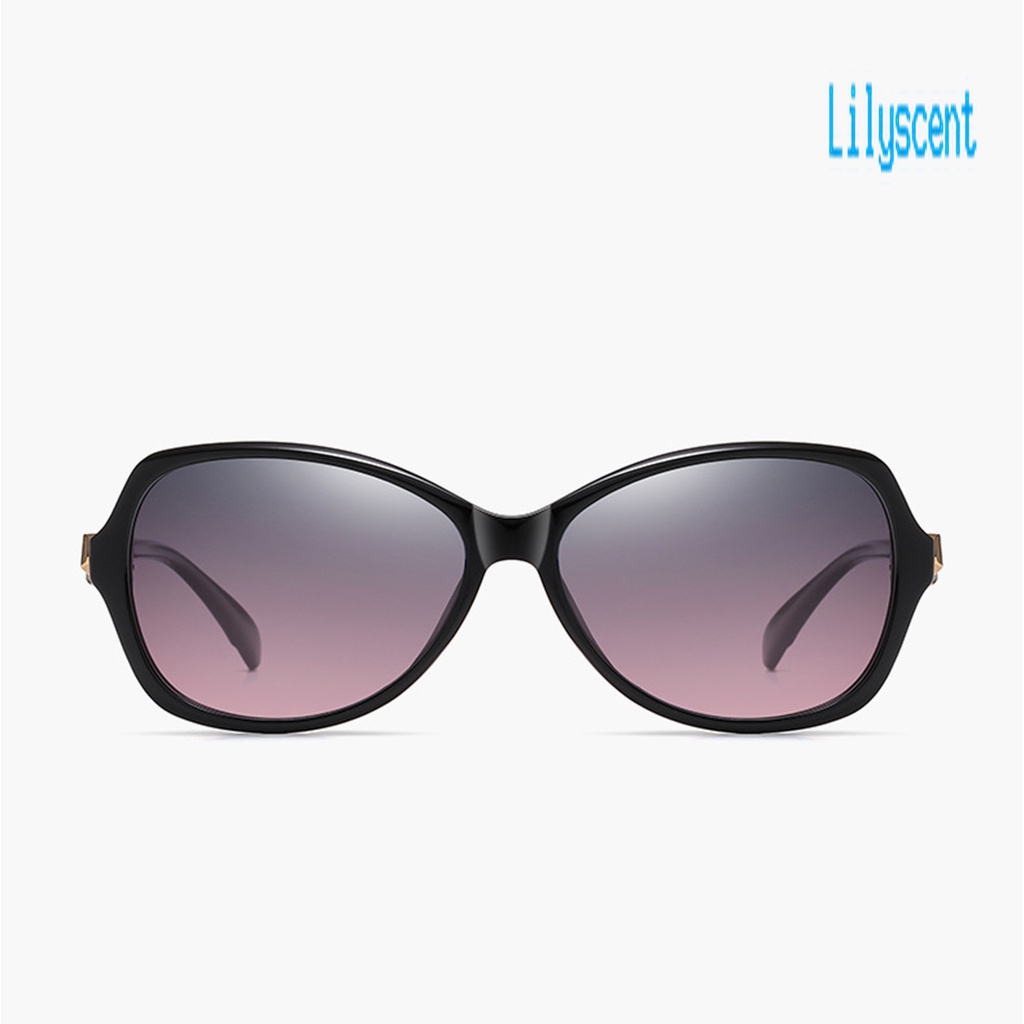 AORON Kacamata Hitam Polarized Anti UV UV400 Bentuk Kupu-Kupu Untuk Wanita