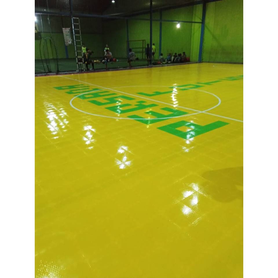 Interlock Lantai Futsal / Interlock Futsal Warna Warni