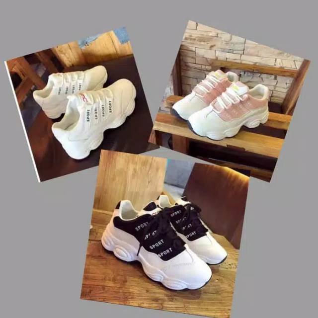 sneakers adidas replika putih polos