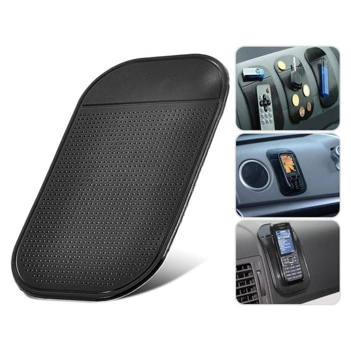 Car Phone Silicone Anti Slip Matt - Perekat Alas Handphone Hp Mat Dashboard Mobil Sticky Pad