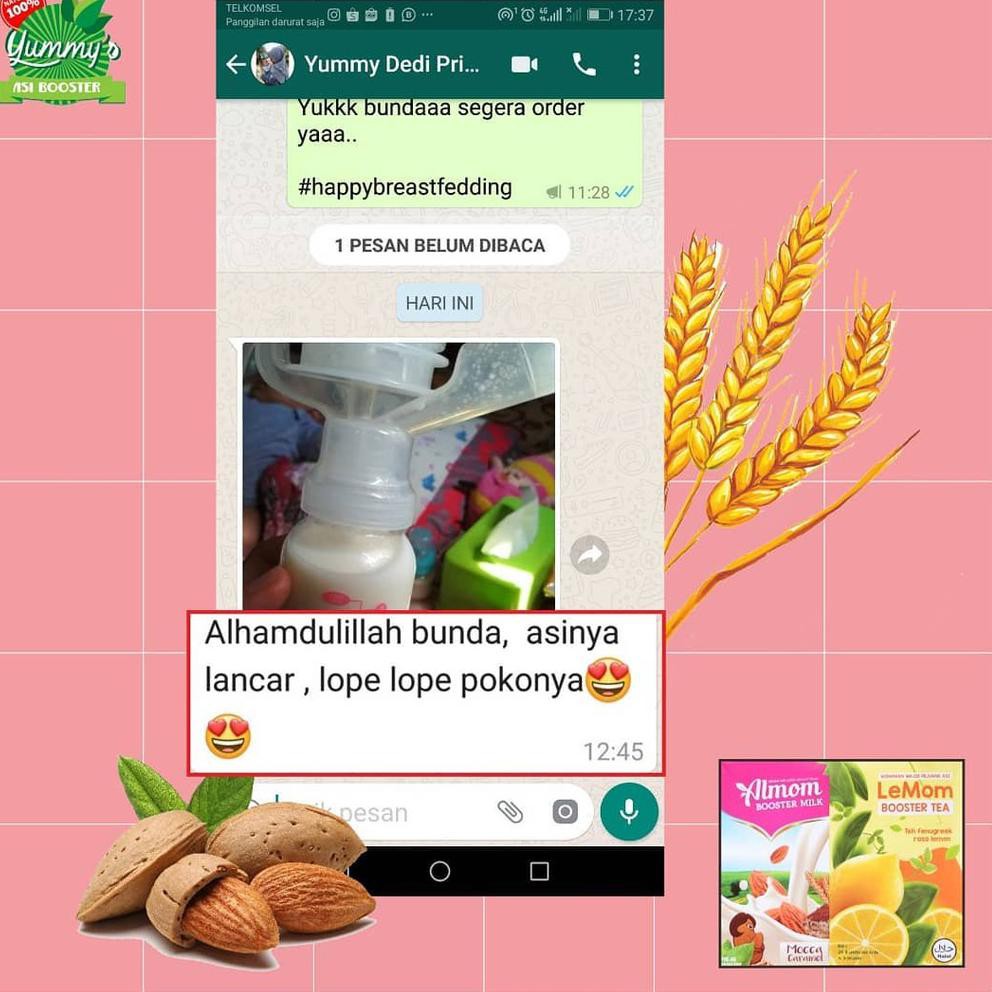 

TokoDedee - ALMOM Susu Almond Asi Booster / Pelancar Asi/ Minuman Nutrisi Ibu Menyusui (KODE G5427)