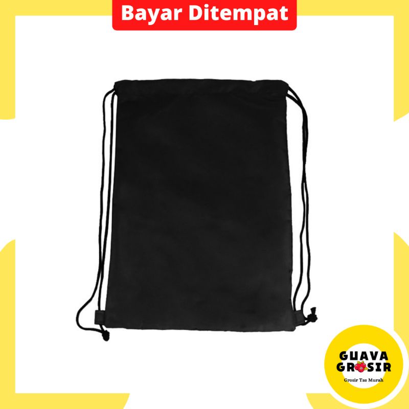 Tas sepatu bola Tas Ransel Olahraga Pira Wanita Tas Ransel Mini Wanita Tas sepatu futsal QC-Serut Hitam