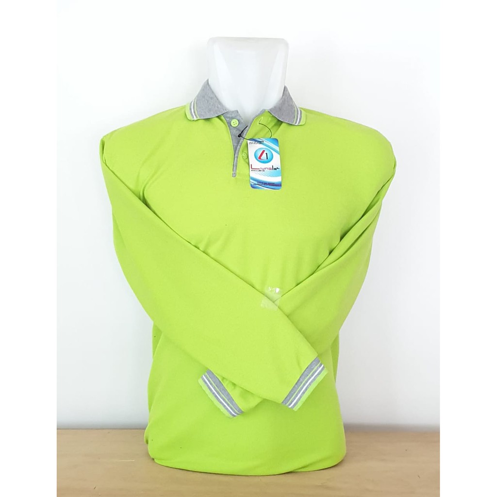  Kaos  Polo  Panjang UK  S Shopee Indonesia