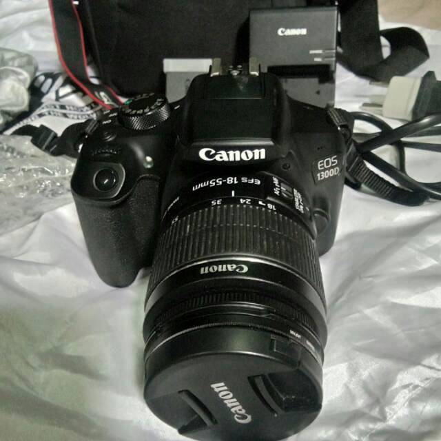 SECOND KAMERA CANON EOS 1300D GARANSI RESMI