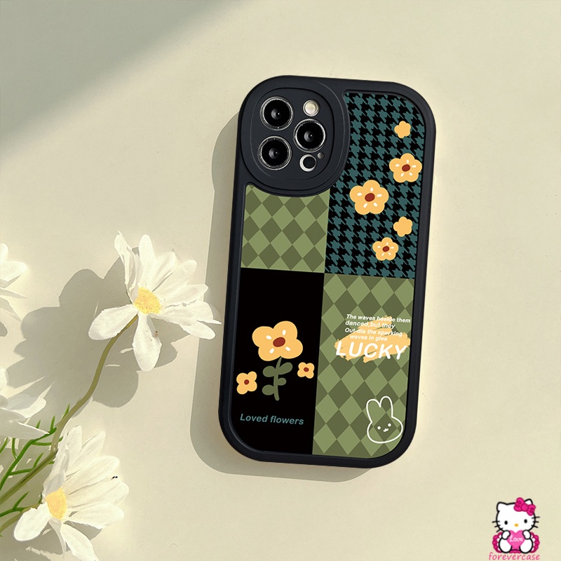 Case Motif Bunga Gaya Retro Untuk OPPO A76 A15 A96 A15s A57 2022 A5S A12 A3S A16K A9 A5 A1K A55 A94 A31 A16 A7 A92 A53 A5S A16 A33 A6 A3S A16F 7Z 436 4F 54 Az 6 Sarung Bantal Lembut