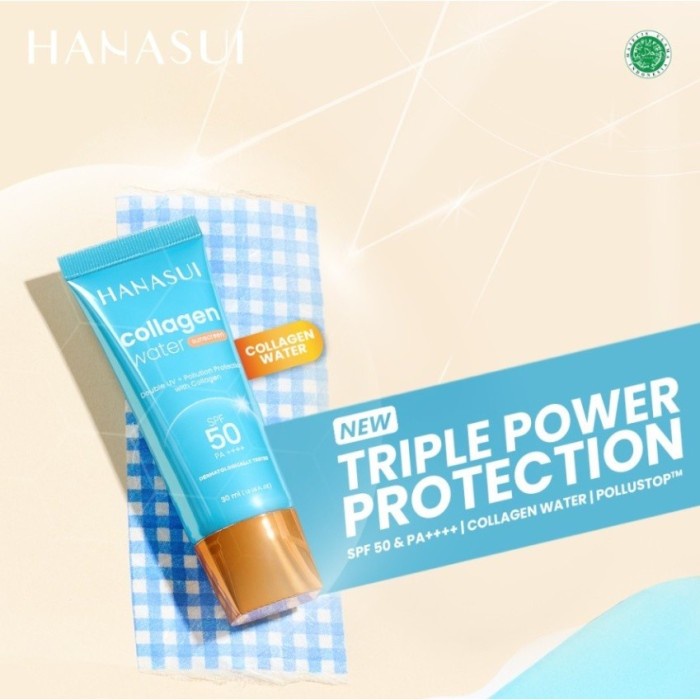 Hanasui Collagen Water Sunscreen BPOM