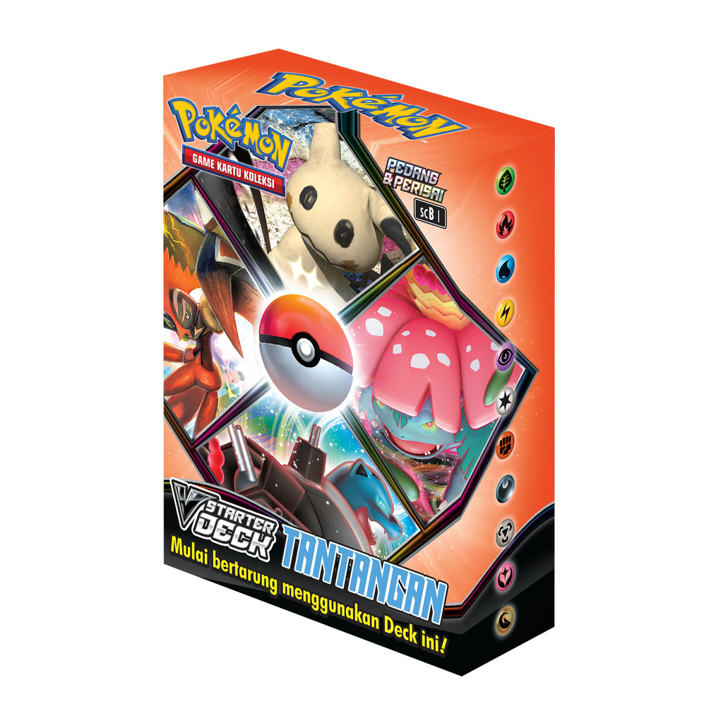 Pokemon TCG Indonesia Set 8 TD Starter Deck Pedang & Perisai Tantangan V Vmax