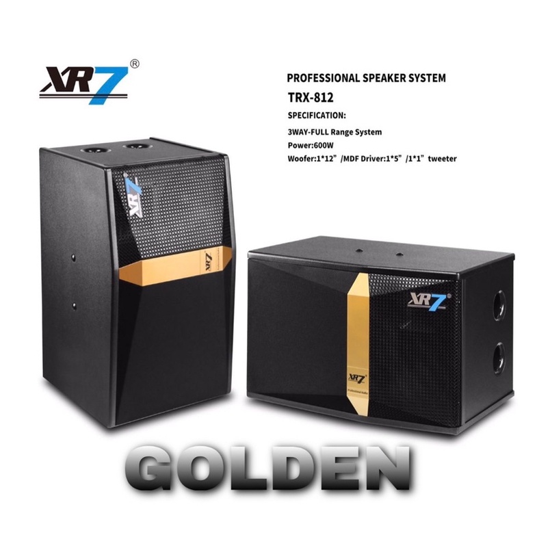 Speaker Karaoke Pasif XR7 TRX 812 Original 12 inch XR7 TRX812