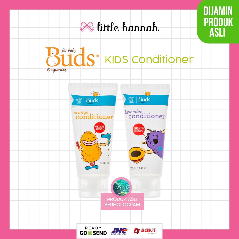BUDS Kids Conditioner / Buds Organic Kondisioner Rambut Anak