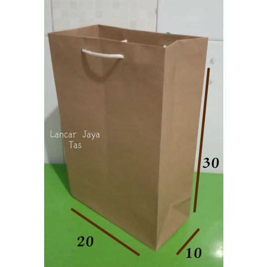 

Paperbag | Tas Kertas 20x10x30 (Sarung)