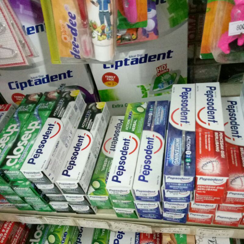 pepsodent 75 gr