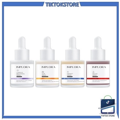 TIKTOK - Implora Promo Buy 3 Serum Wajah 20ML Free Pouch