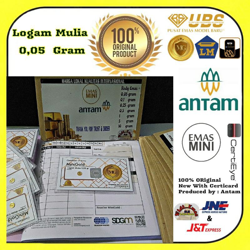 Emas Mini Gold 0,05 Gram