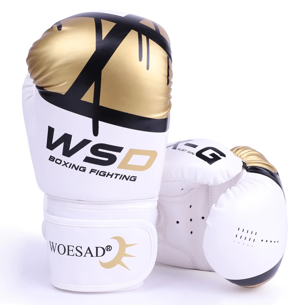 WOESAD Sarung Tangan Tinju MMA UFC Boxing Muay Thai Glove 10 OZ - WSD-85 - Black