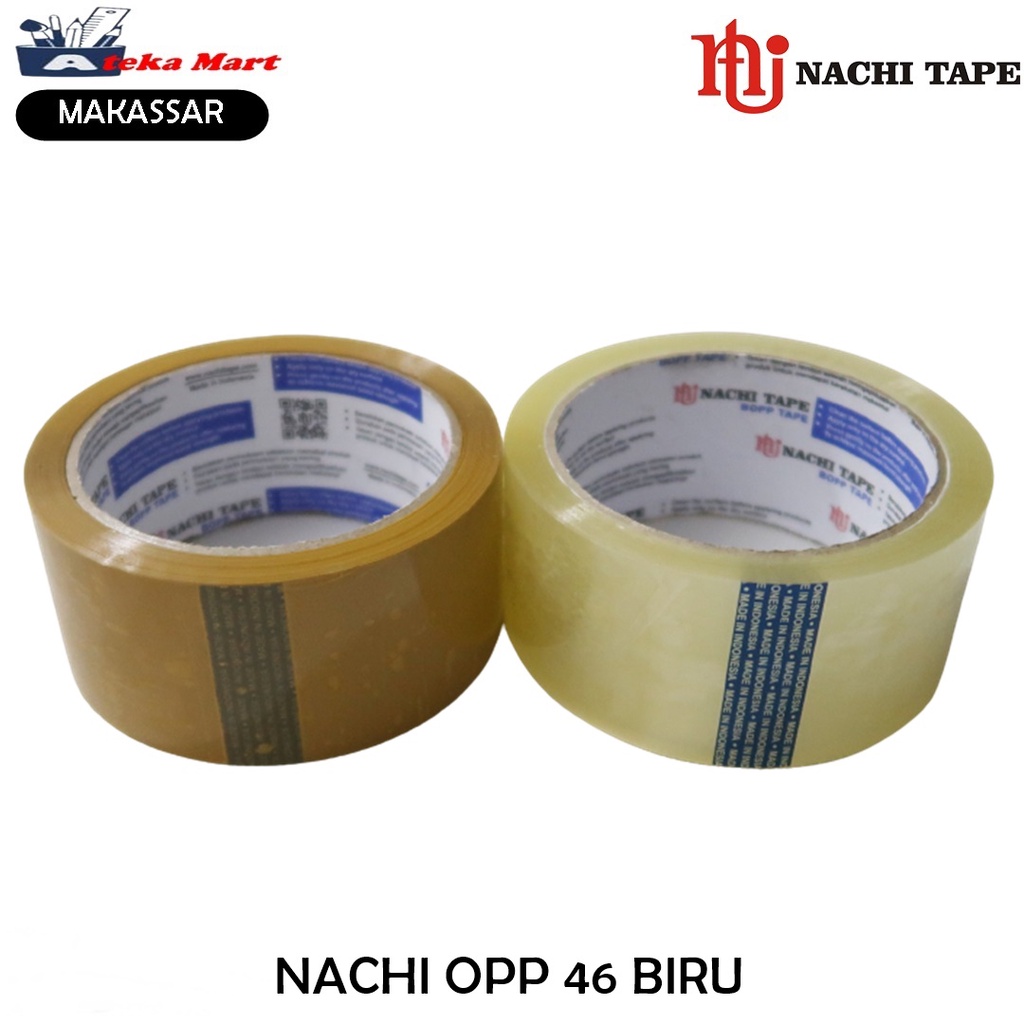 

[1 ROLL] NACHI OPP 46 BIRU ISOLASI DUS