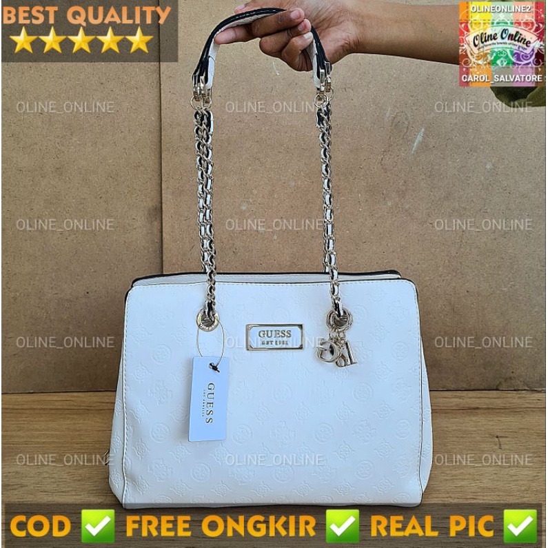 tas logo Love emboss satchel office emboss tas kerja kantoran ngantor dokumen bag besar 3 gb compartment 3 sekat gs banyak