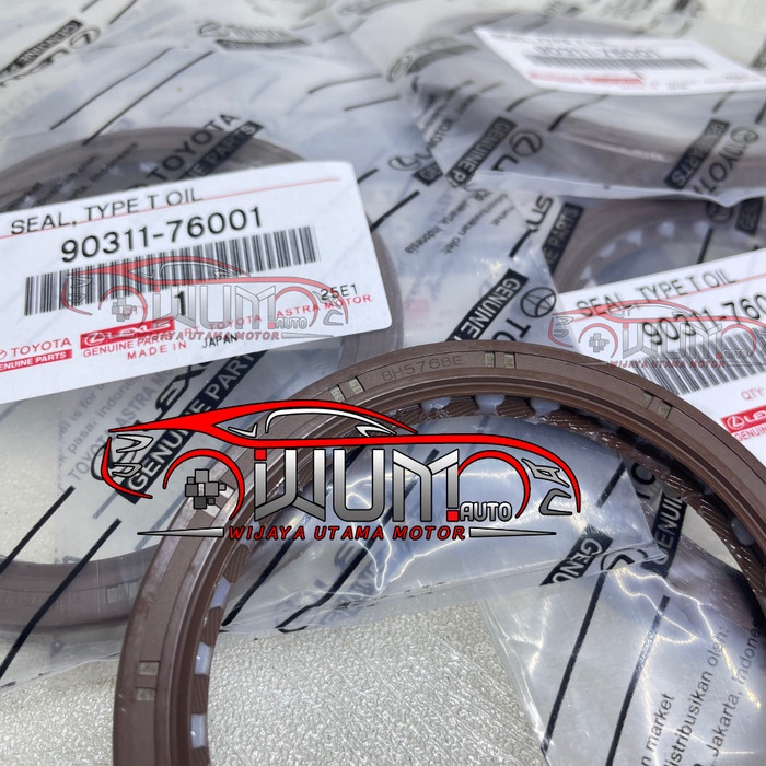 OIL SEAL CRANKSHAFT SEAL SIL KRUK AS BELAKANG COROLLA ALTIS RAV4 WISH