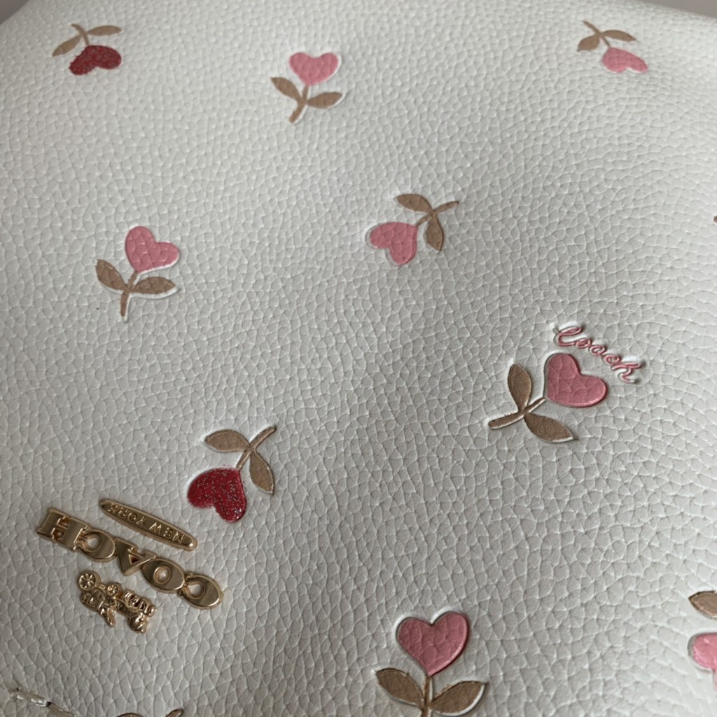 TAS WANITA SELEMPANG BUCKET BAG CH 2811 HEART LOVE IMSDB FLOWER TOWN SMALL