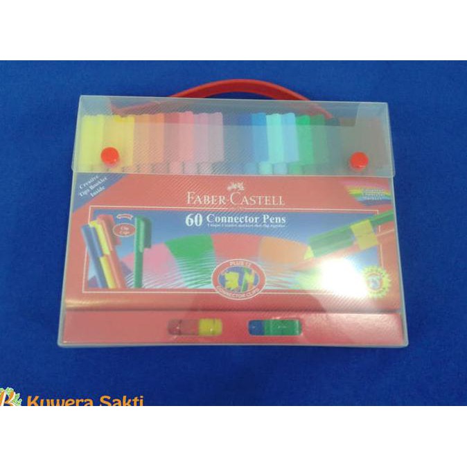 

DISKON Connector Pen Faber Castell 60 warna