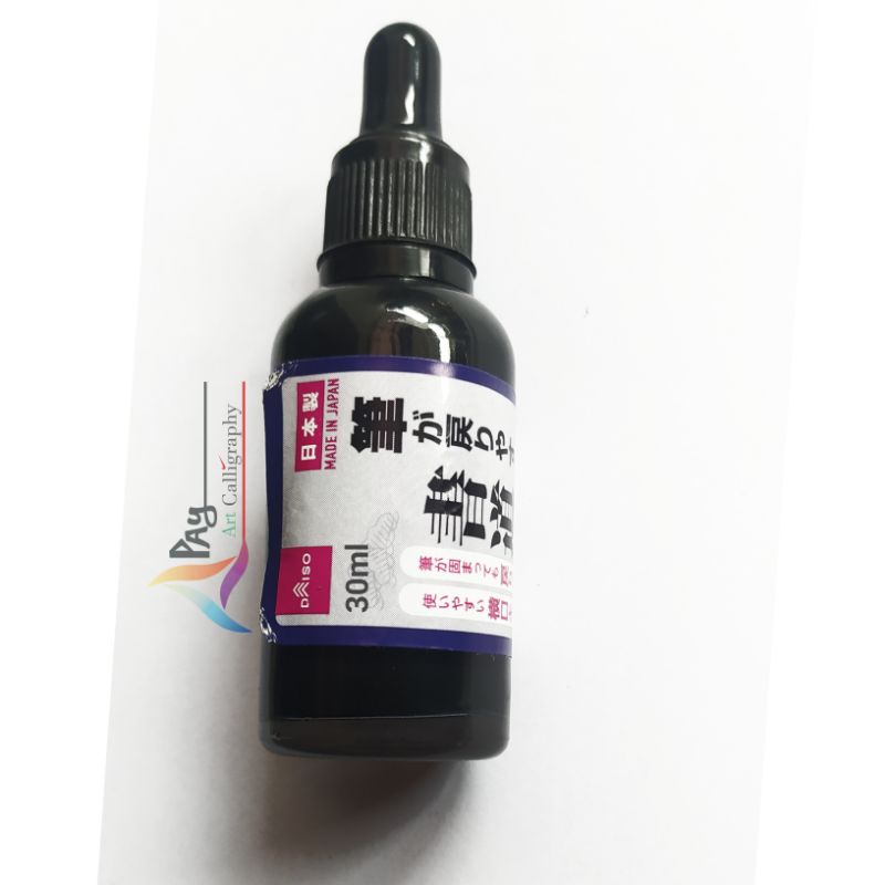 

H7Y paket kaligrafi (Tinta Daiso 30ml, kalam handam 3buah, tempat tinta kaca)