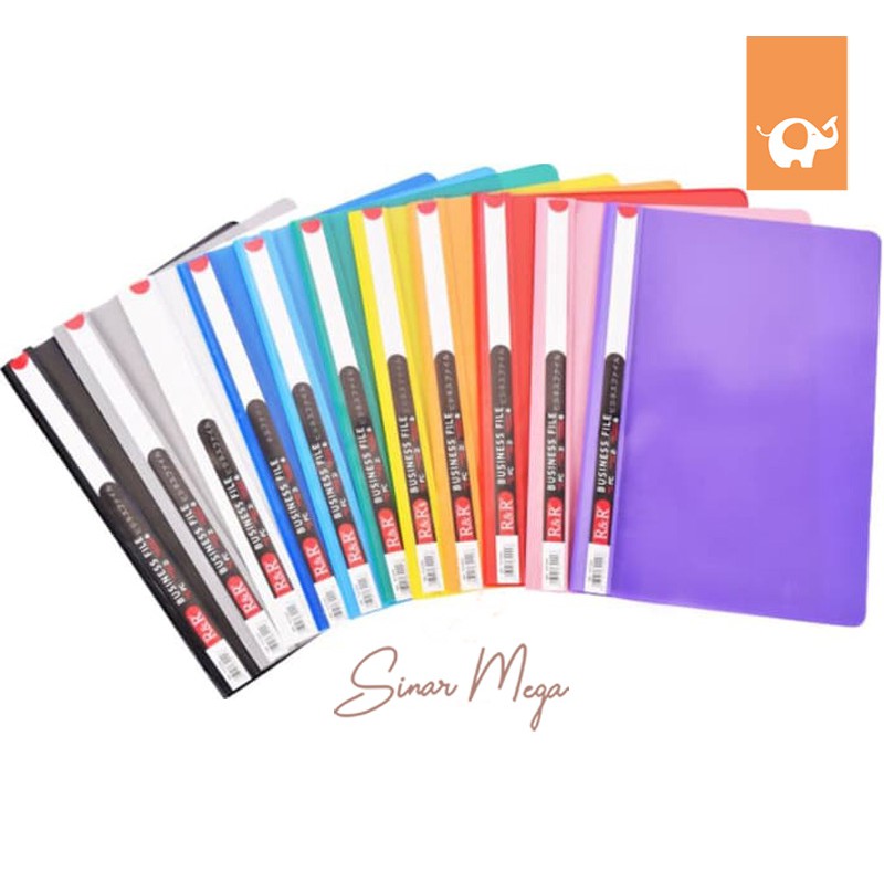 

R&R Business File A4/ Snealhecter/ Snelhecter Varian Warna-Warni Murah